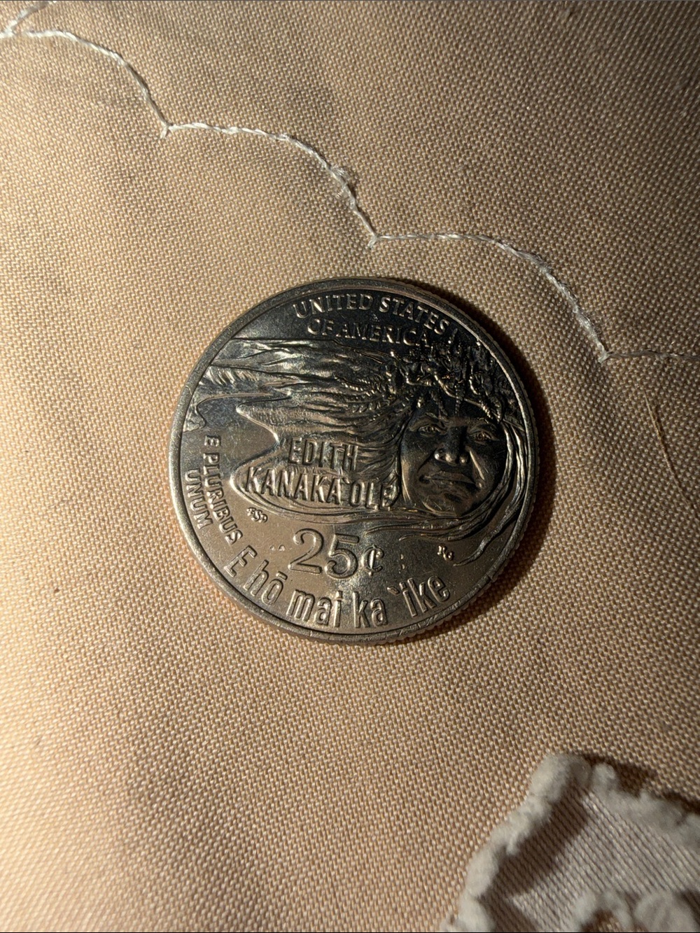 United States 25¢ Commemorative Coin - Silver Tone